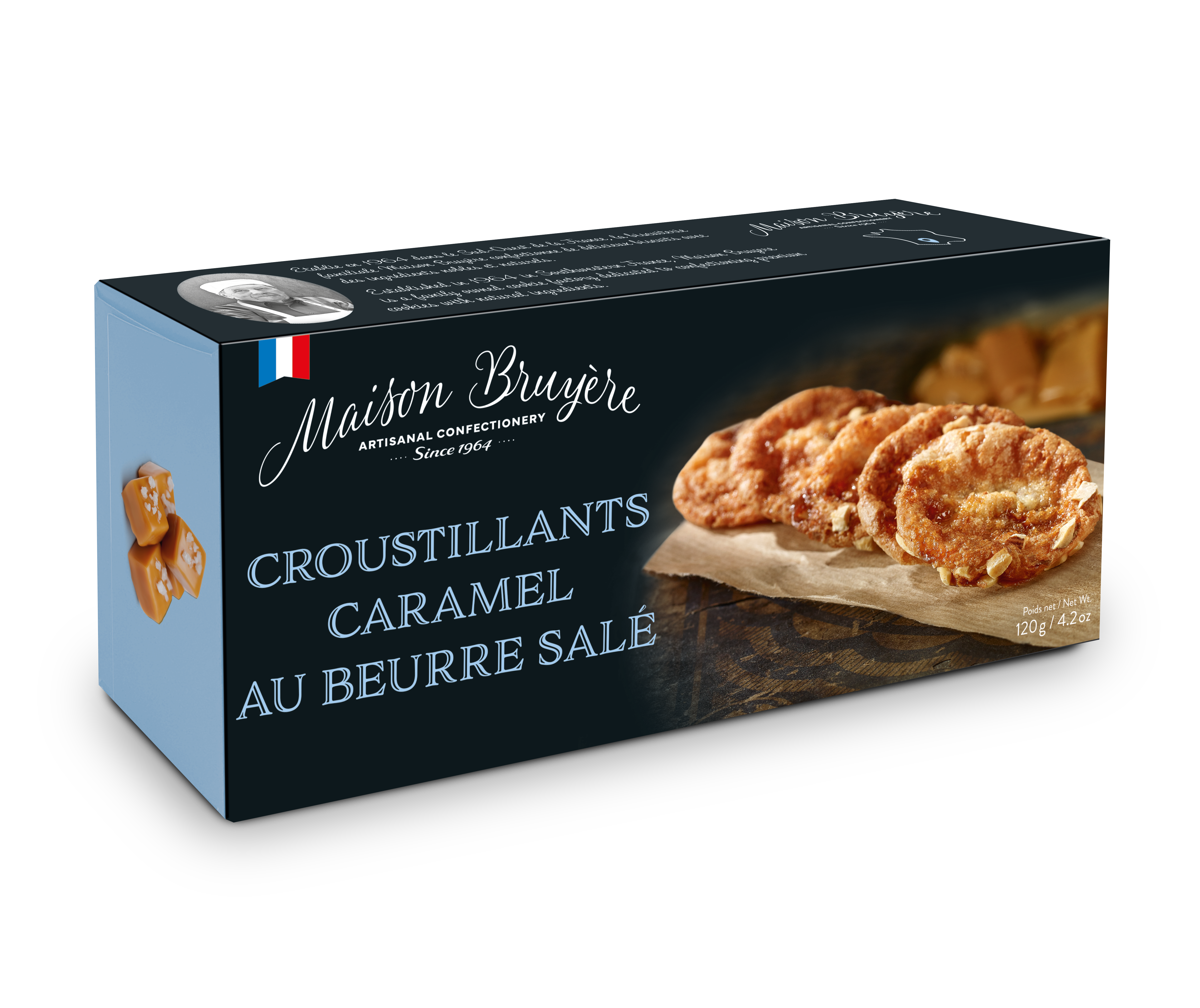 Maison Bruyere Croustillants Caramel 100g
