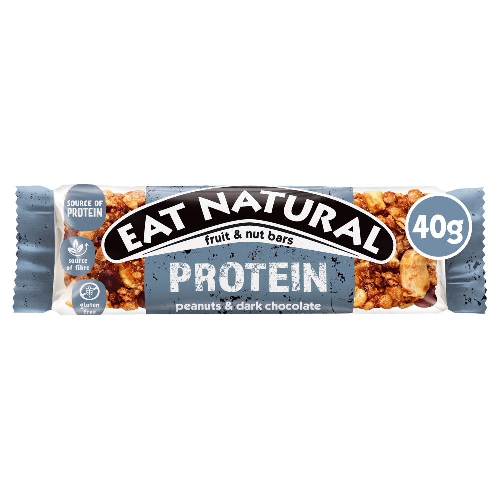 Eat Natural Protein Peanuts & Dark Chocolate Fruit & Nut Bar 40g