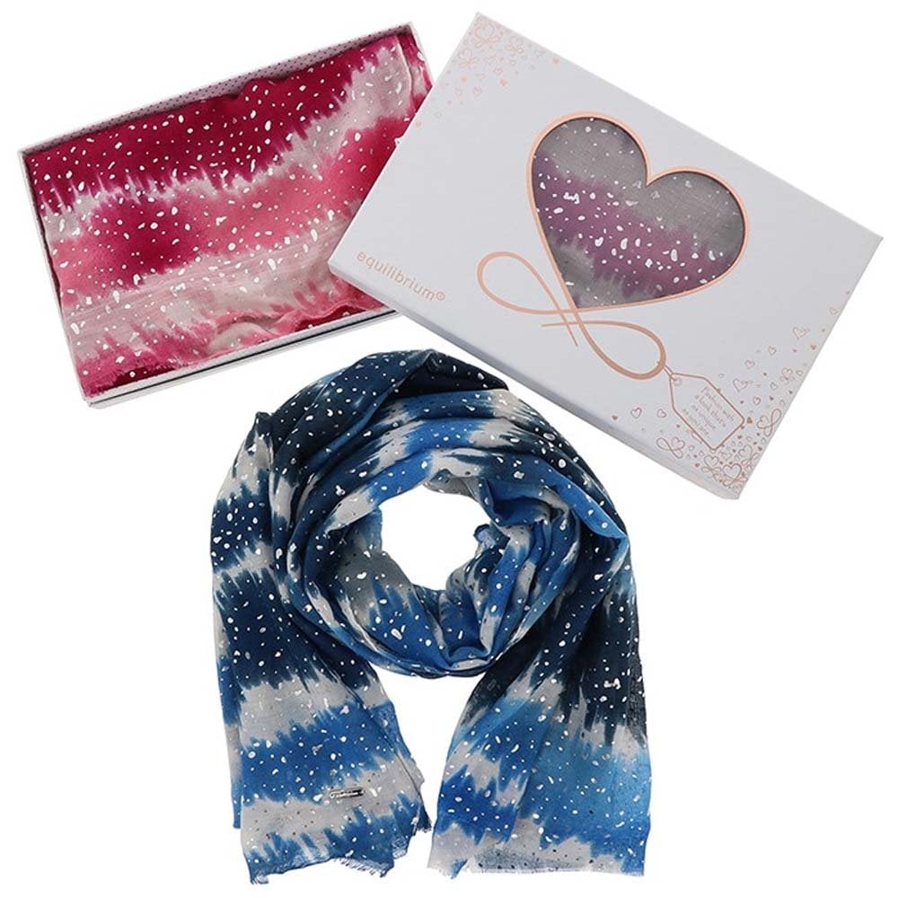 Equilibrium Modern Stripes Foil Scarf