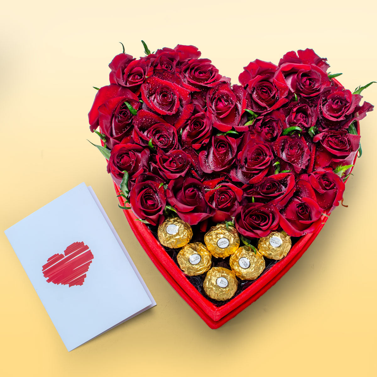 Everlasting Love Flower Hamper