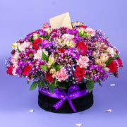The Lila Flower Basket