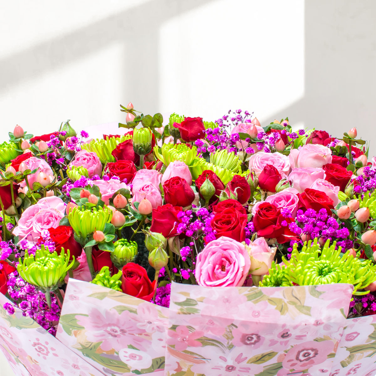 Floral Fiesta Standing Bouquet