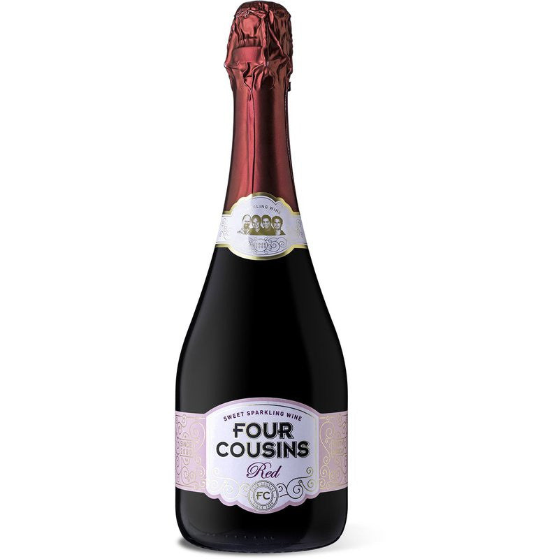 Sparkling Four Cousins Red Wine 750ml