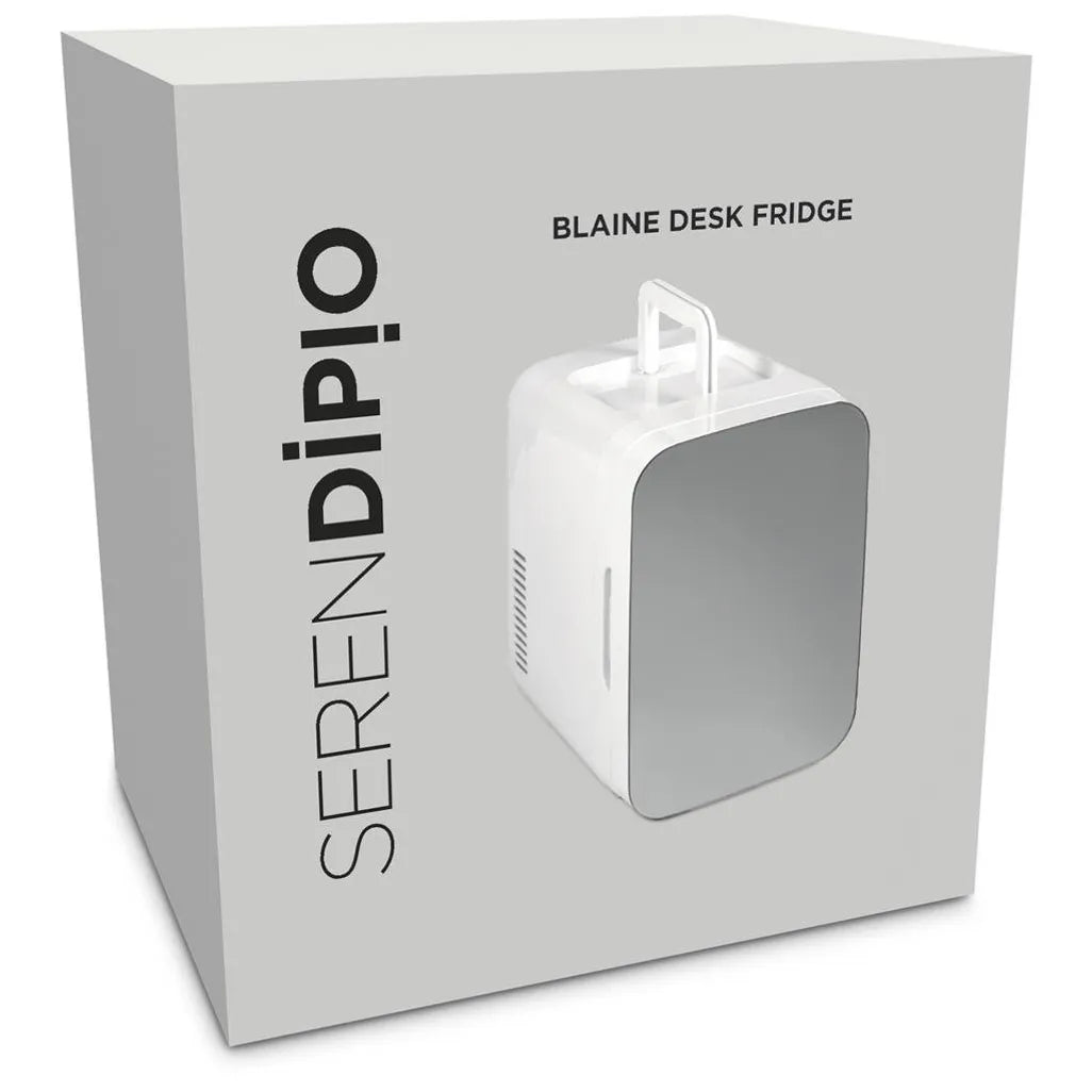 Blaine Desk Fridge - Silver