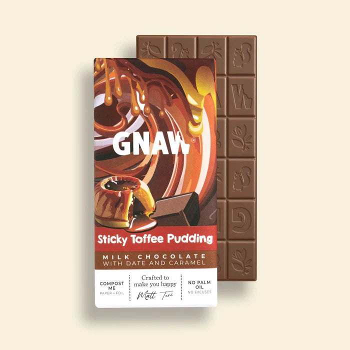 Gnaw Sticky Toffee Pudding Milk Chocolate