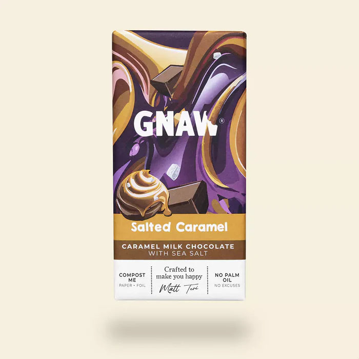 Gnaw Salted Caramel Milk Chocolate