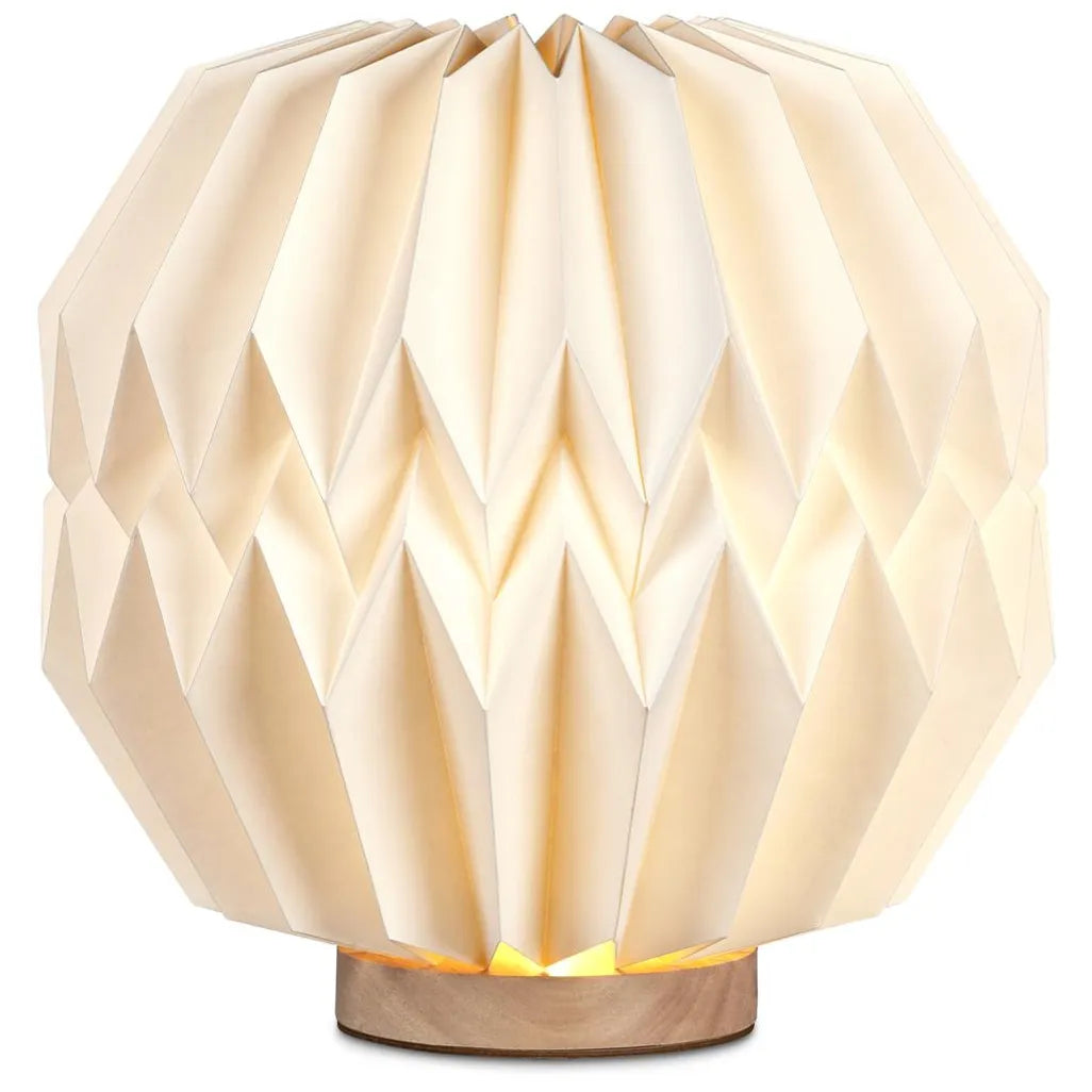 Okiyo Kosuke Wood & Paper LED Lamp - Natural
