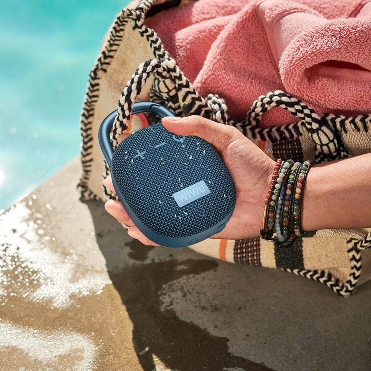 WiWU Clip Fun Portable Wireless Speaker (Model: H3)