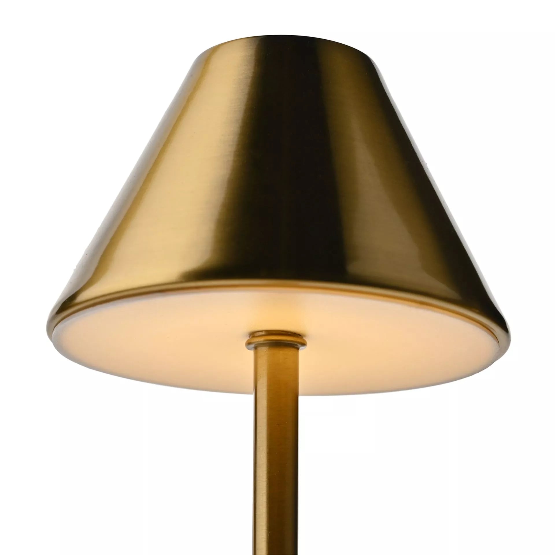 Hestia Bronze USB LED Touch Table Lamp