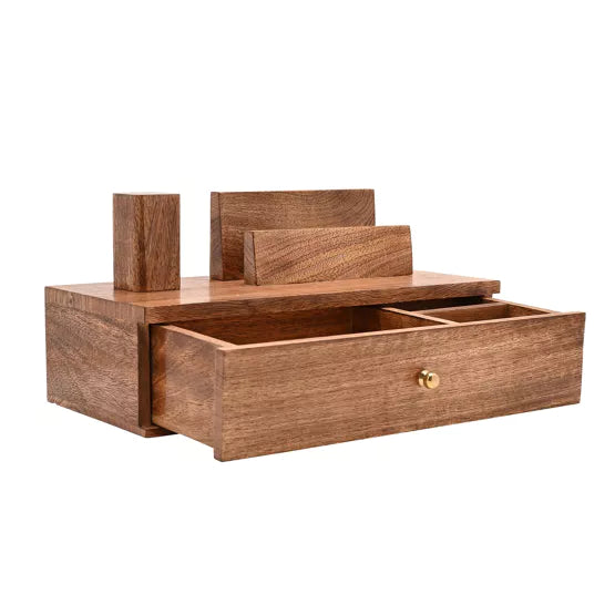 Harvey Makin Bedside Watch & Tech Wooden Storage Drawer