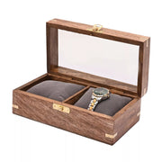 Harvey Makin Wooden Watch Duo Storage Box