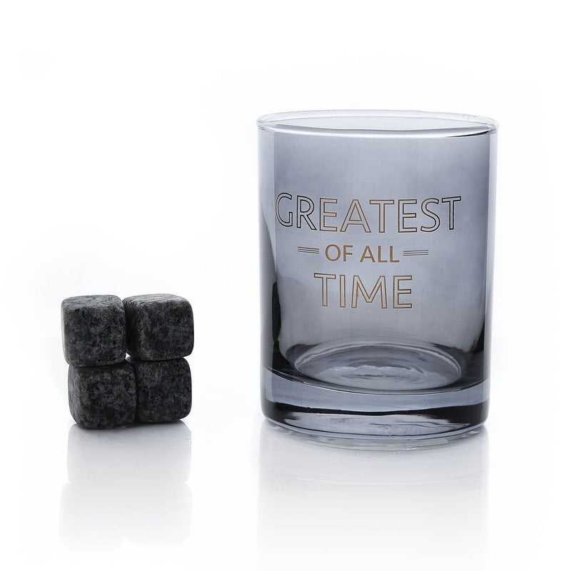 Hotchpotch Orion Whiskey Glass & Stones - The Greatest