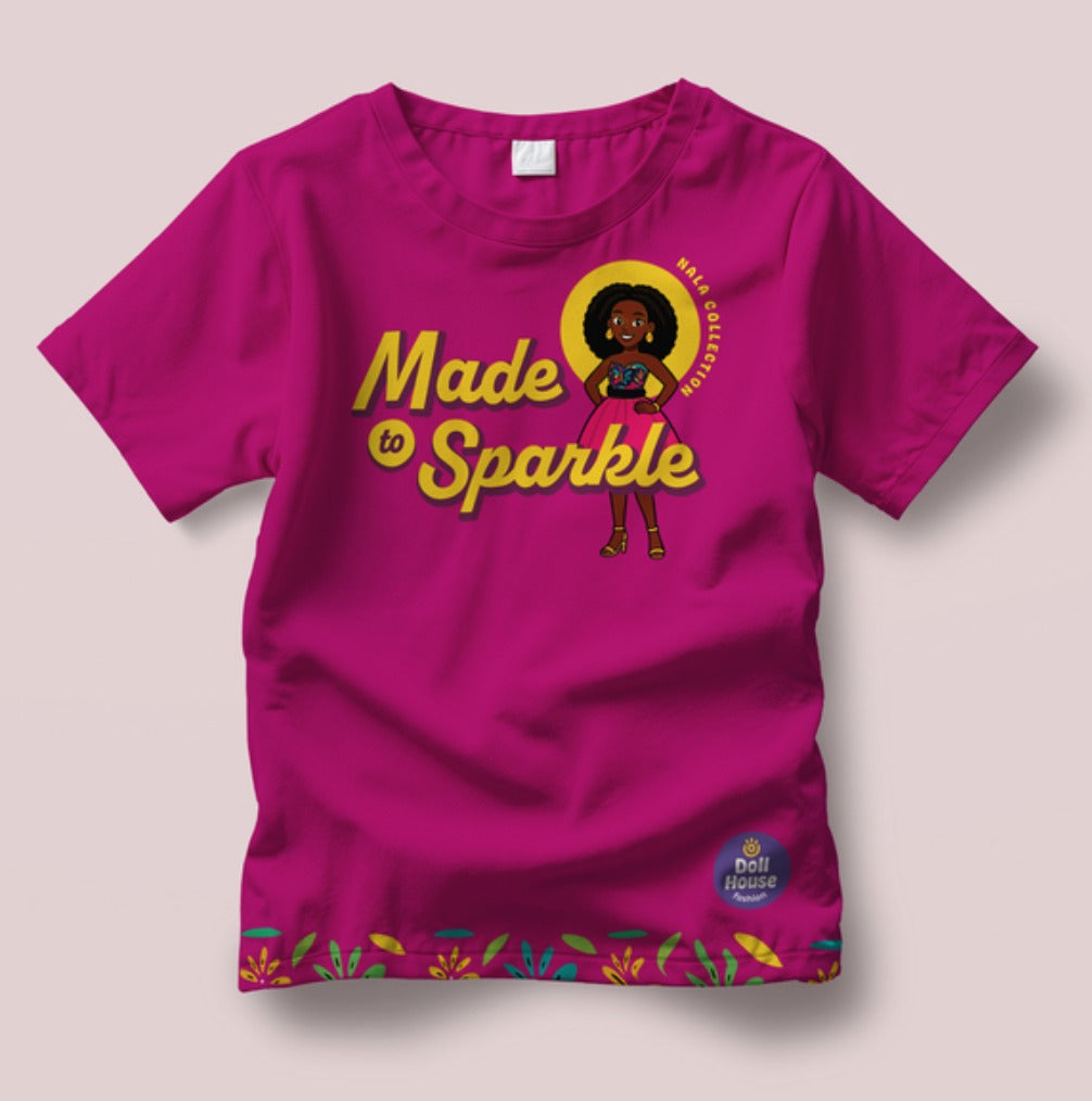 Nala “Made to Sparkle” Girls T-Shirt