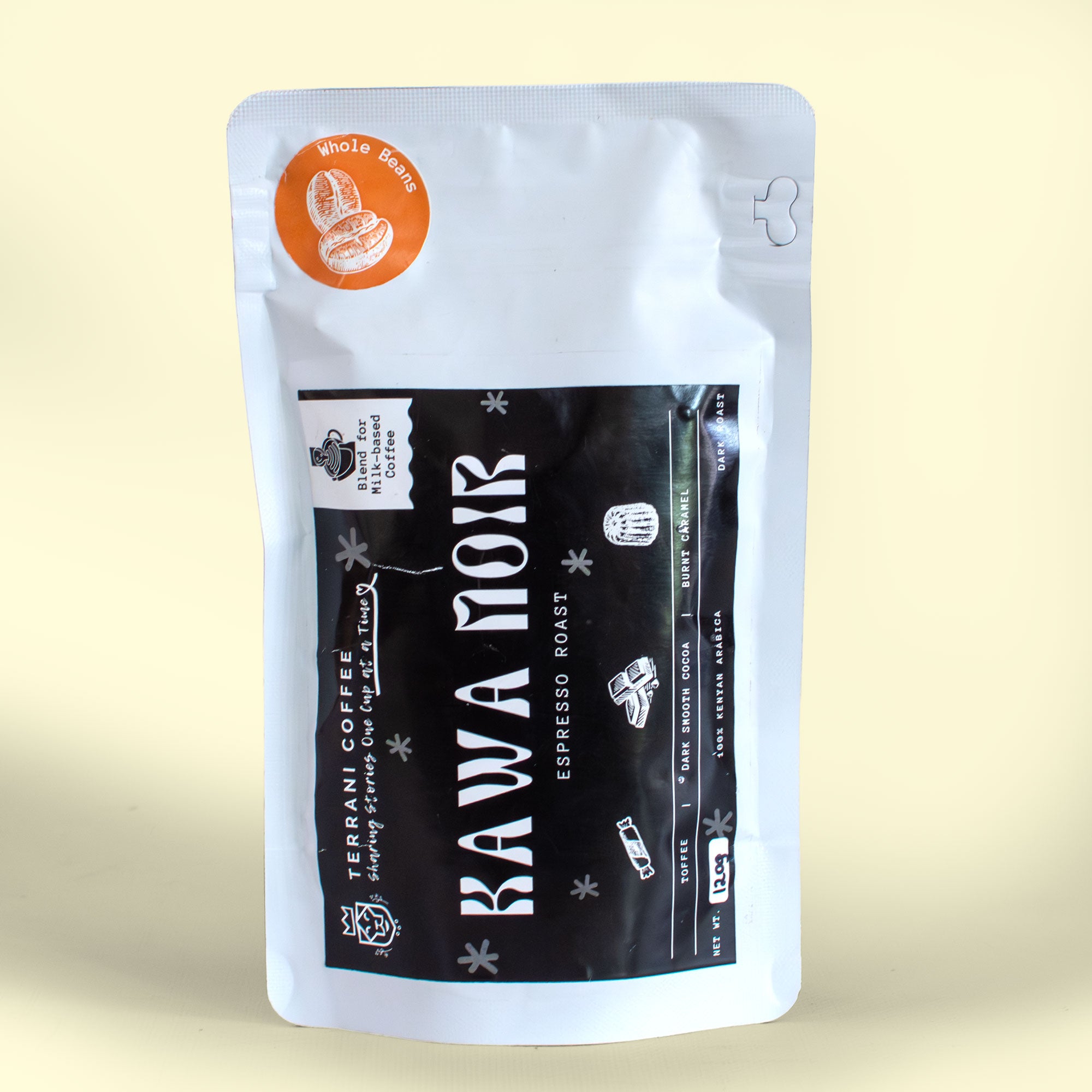 Kawa Noir 120g Whole Ground