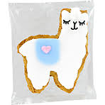 Llama Shaped Iced Gingerbread Biscuits
