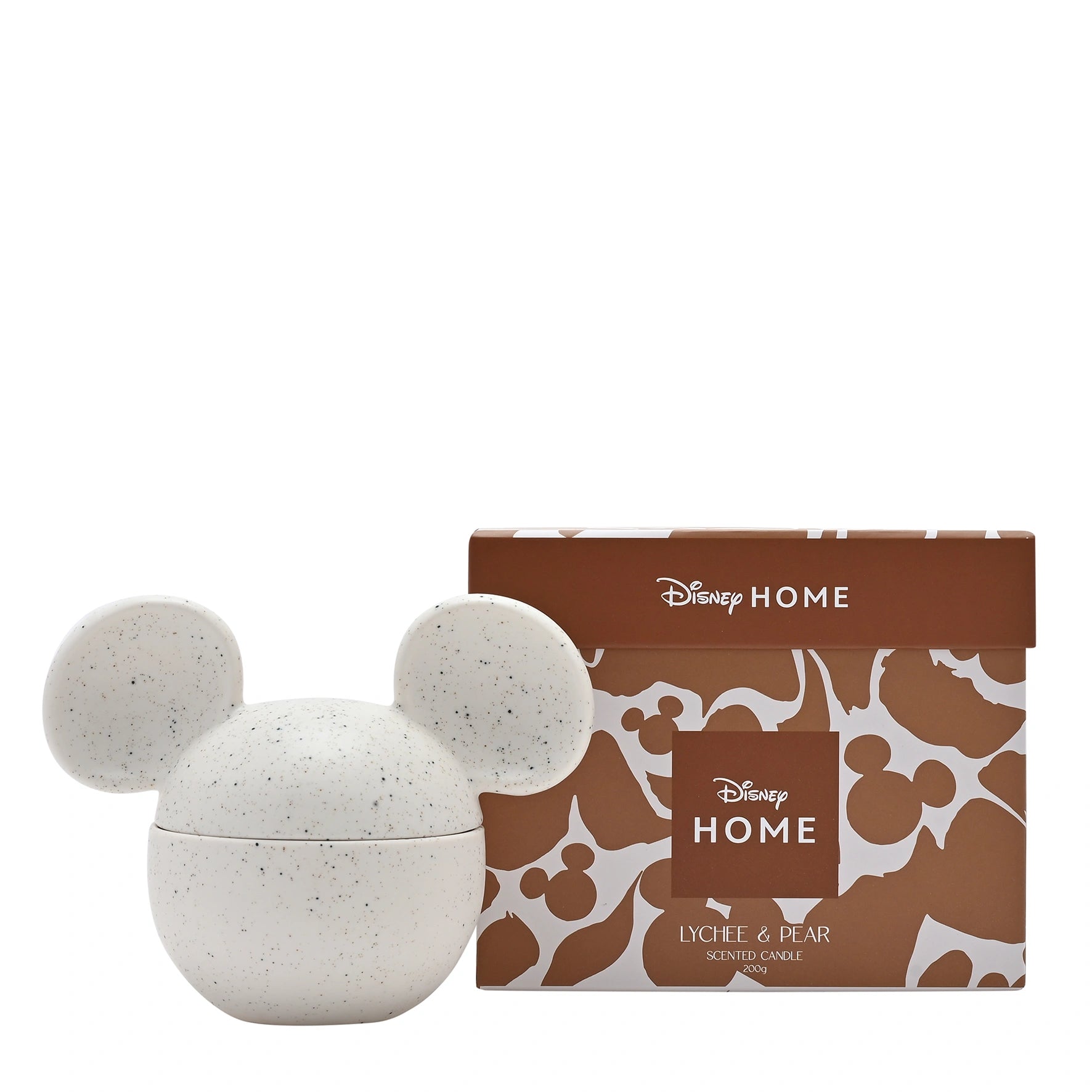 Disney Mickey Ceramic Vessel Fragranced Candle – White