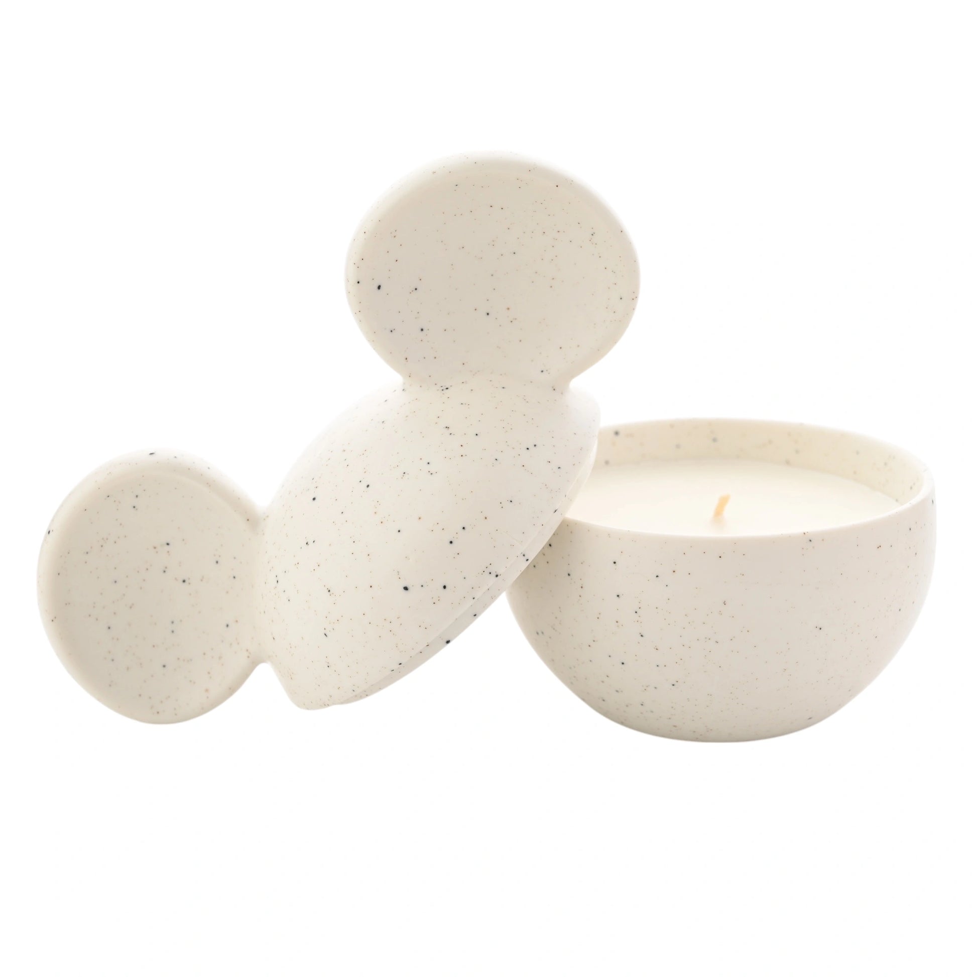 Disney Mickey Ceramic Vessel Fragranced Candle – White