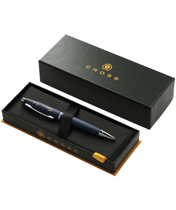 Cross Calais™ Matte Metallic Blue & Chrome Ballpoint Pen