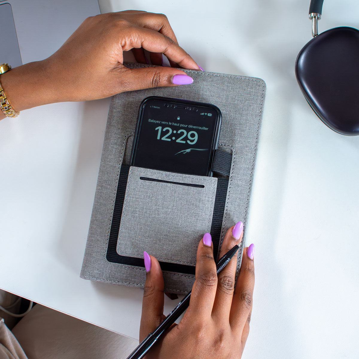 Personalised Mimasu A5 Hard Cover Notebook