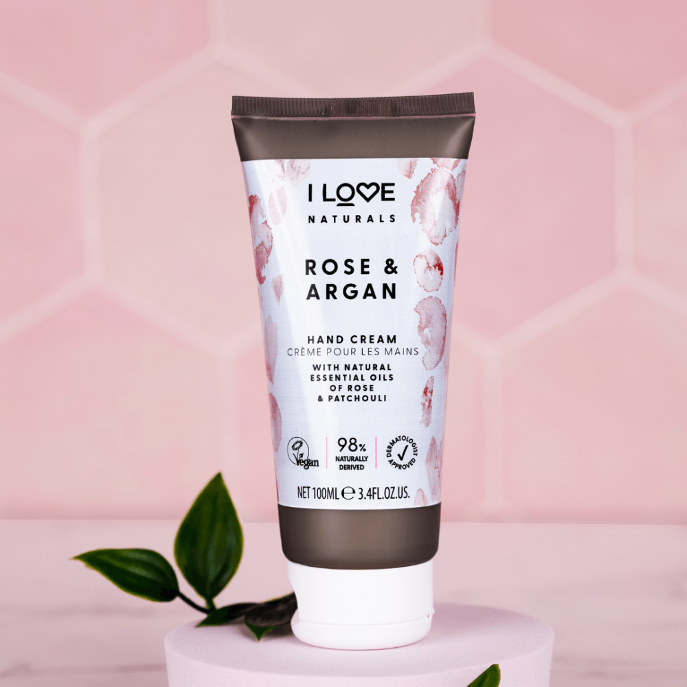 Naturals Rose & Argan Hand Cream 100ml