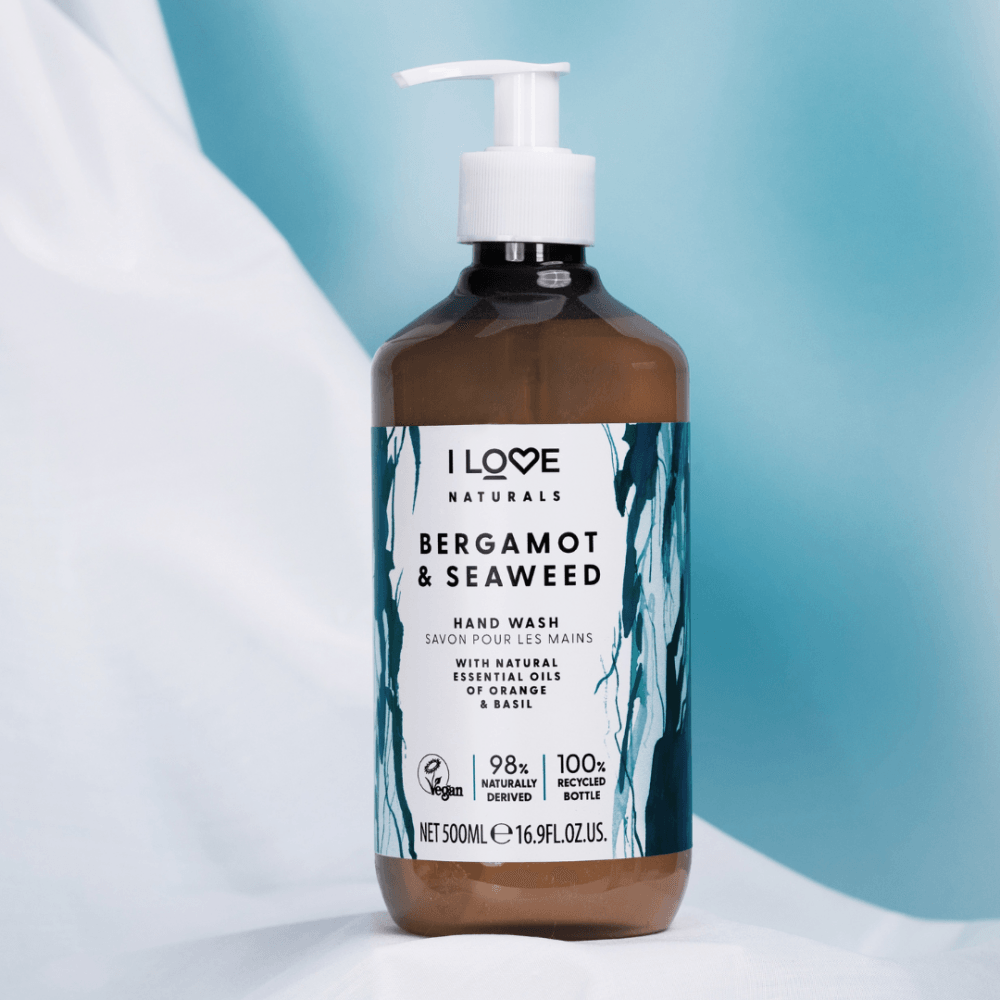 I LOVE Naturals Hand Wash – Bergamot & Seaweed