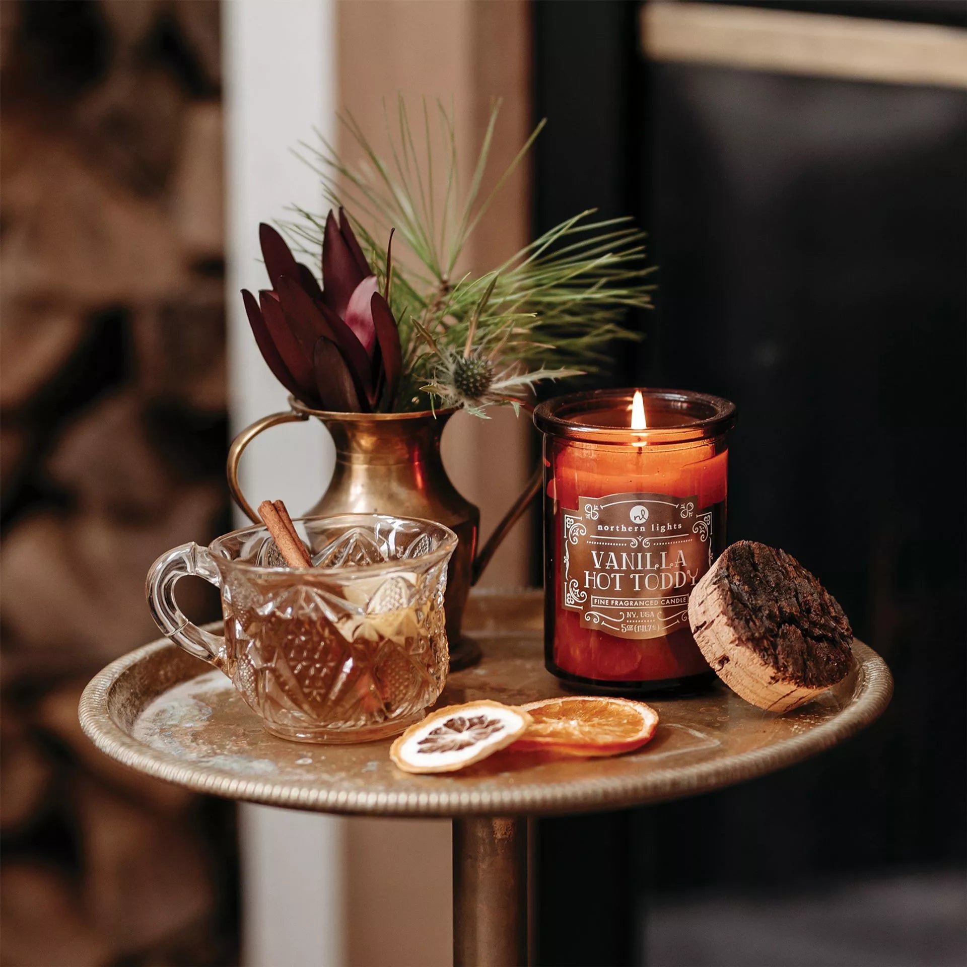 Northern Lights 5oz Candle Spirit Jar - Vanilla Hot Toddy