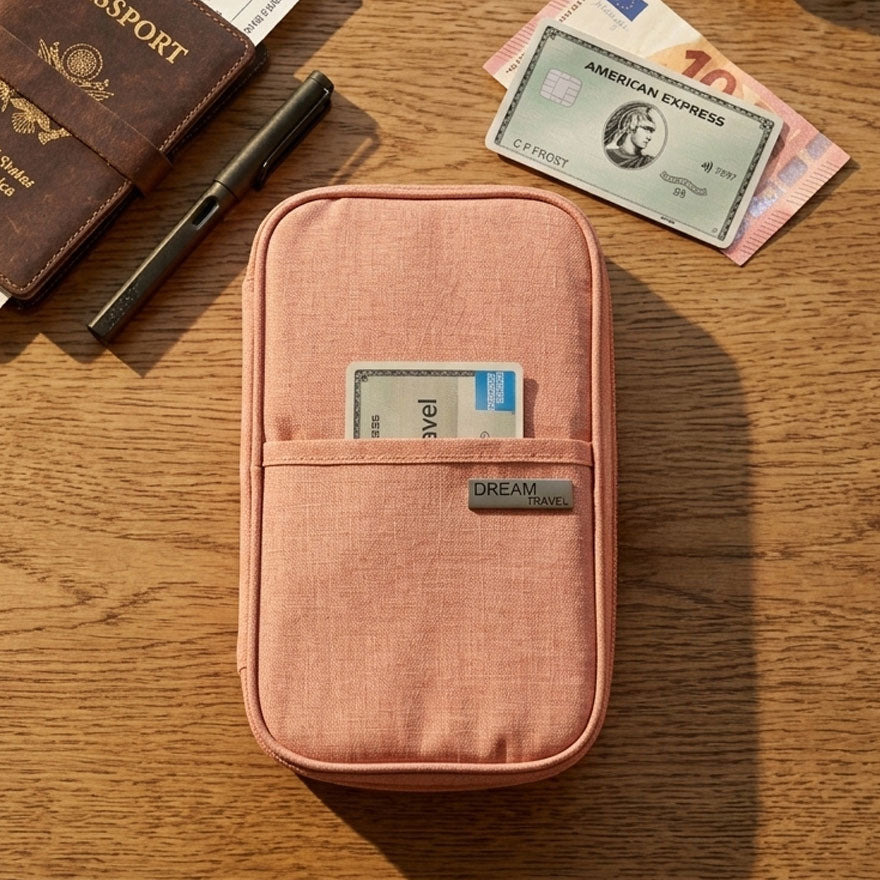 The Voyager Travel Passport & Document Organizer