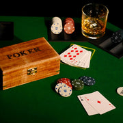 Harvey Makin Wooden Poker Set