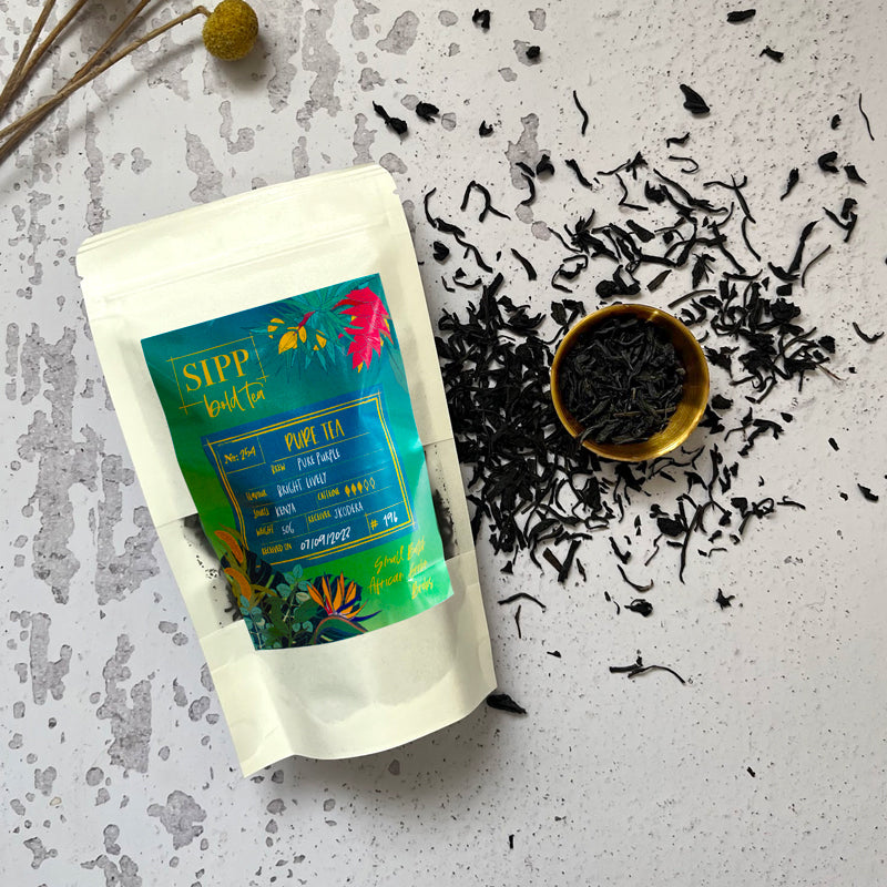 Sipp Bold Tea - Pure Purple (Bright, Lively) 50g