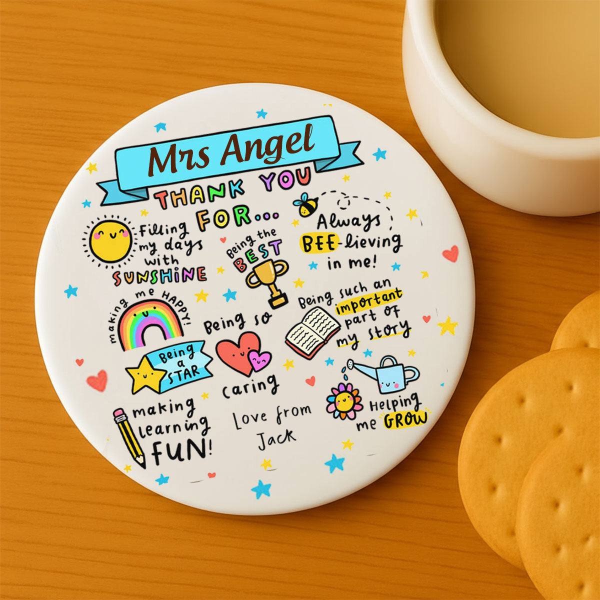 Teachers Appreciation Coaster