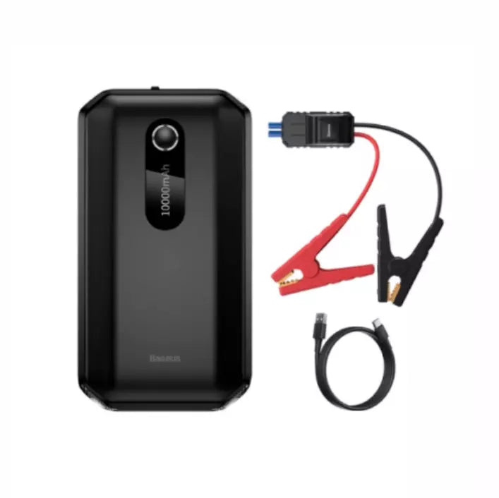 Baseaus Car Jump Starter Power Bank 1000mAh – 12V Portable Battery Booster