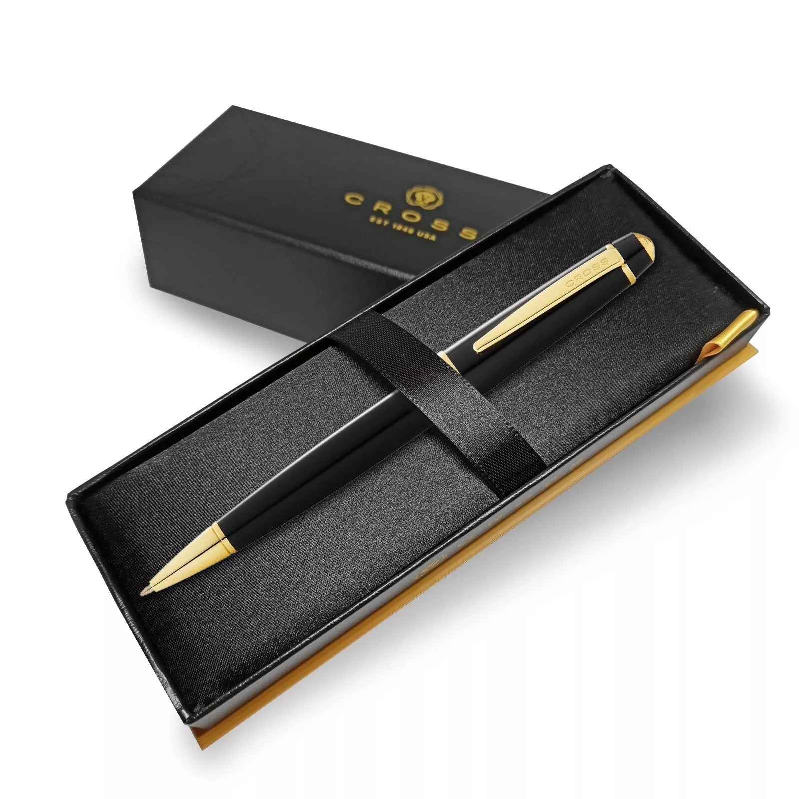 Cross Coventry® Black Lacquer & Gold-Tone Rollerball Pen