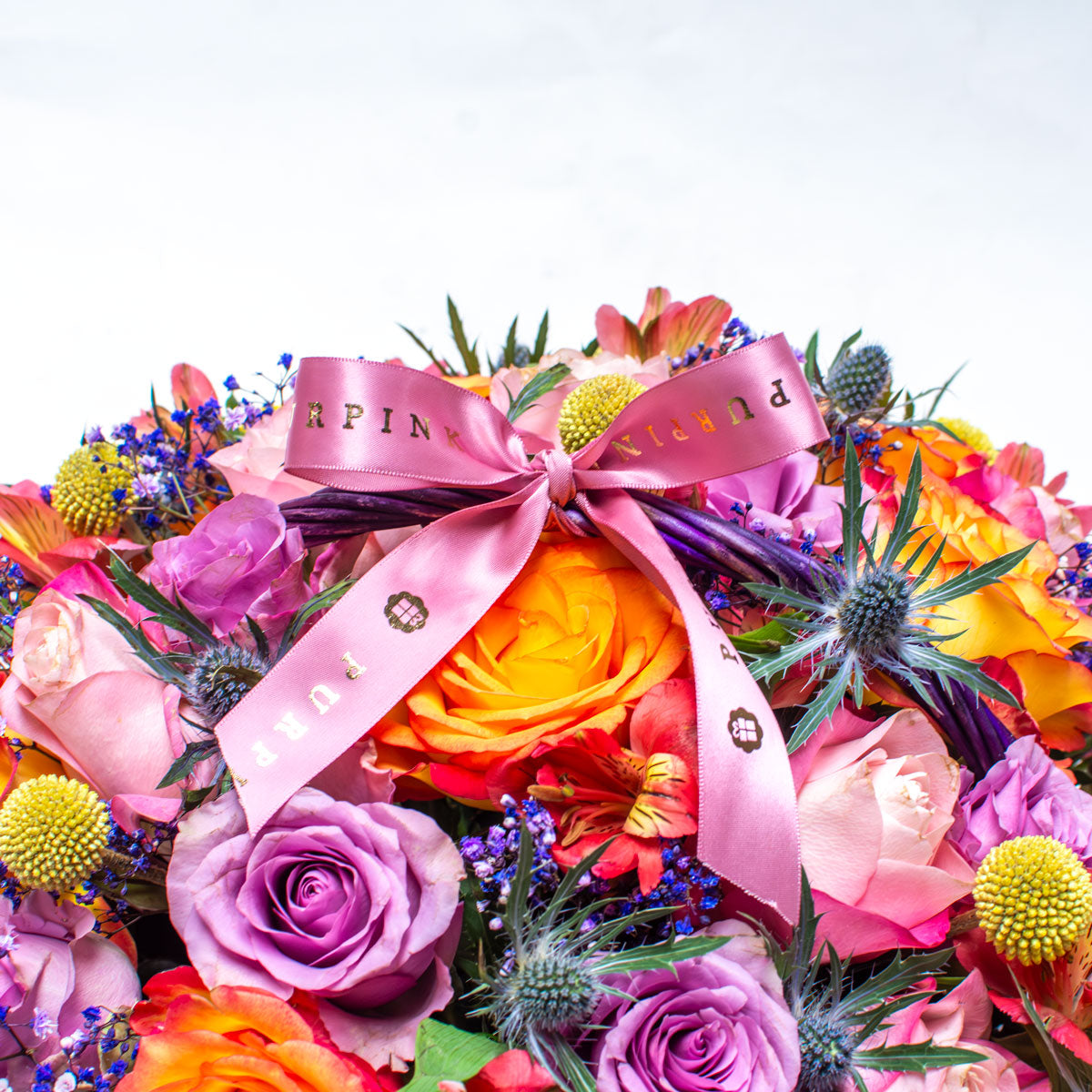 Sunshine Mixed Flower Basket