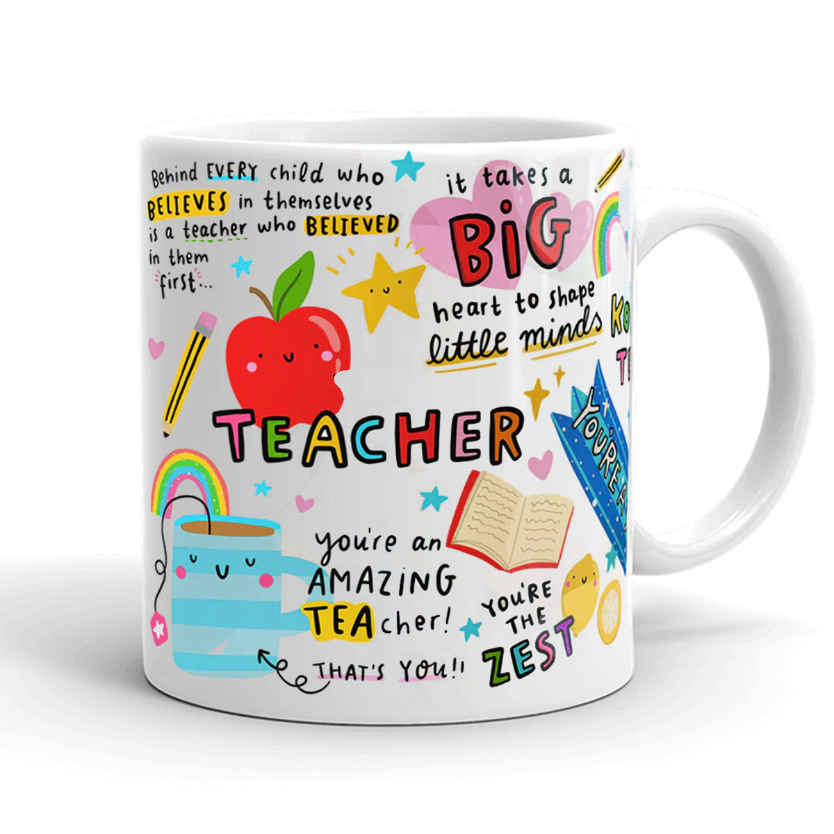 Personalised Teacher Appreciation Mug