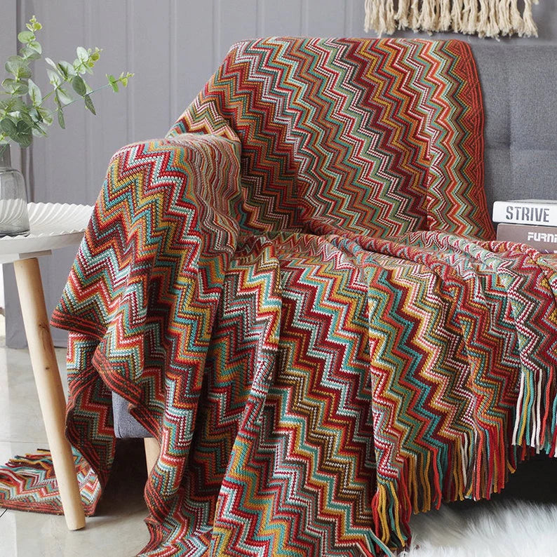 The Marrakesh Weave Throw Blanket