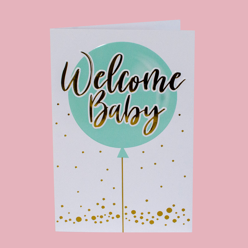 Turquoise Baby Balloon