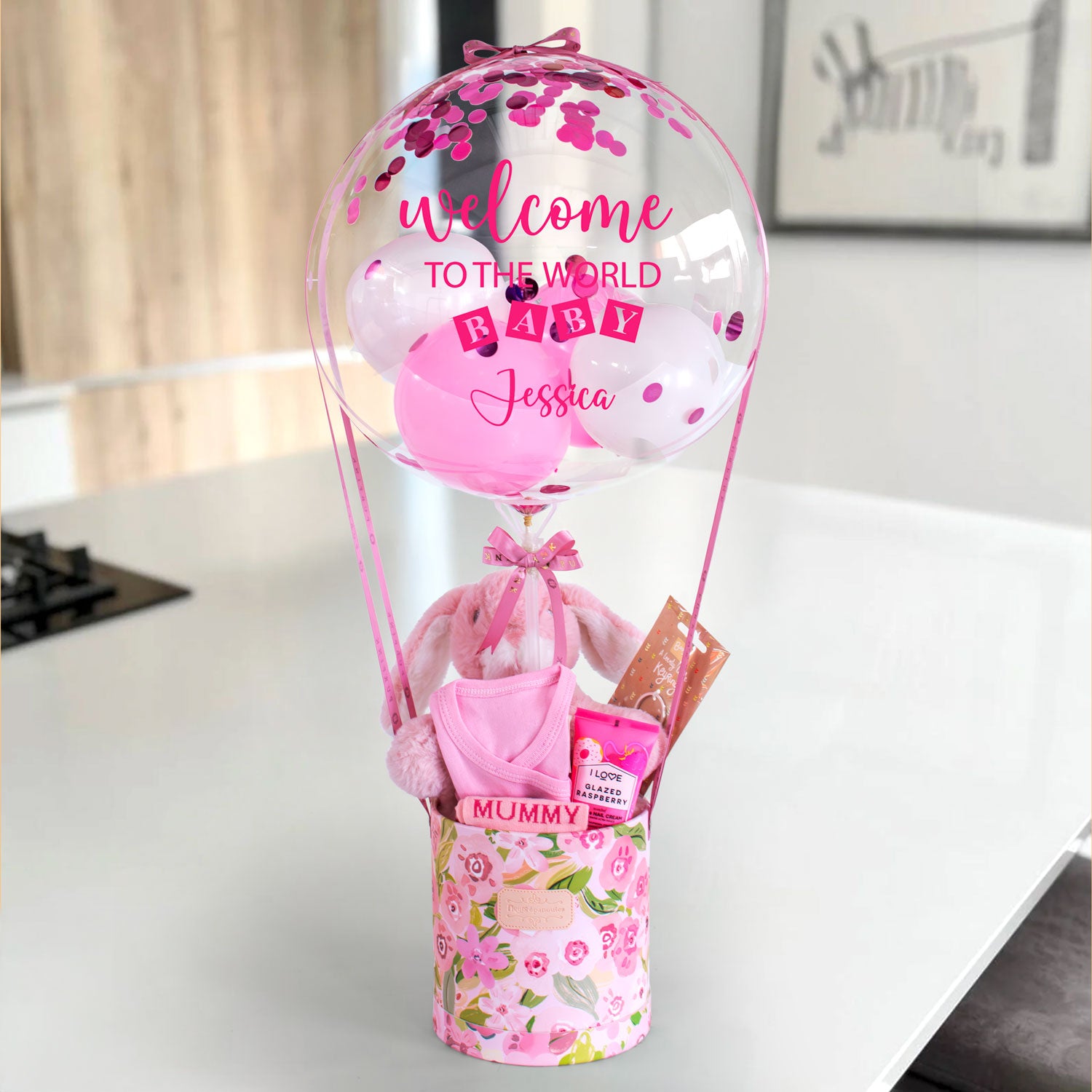 Welcome Little Miss Hot Air Balloon