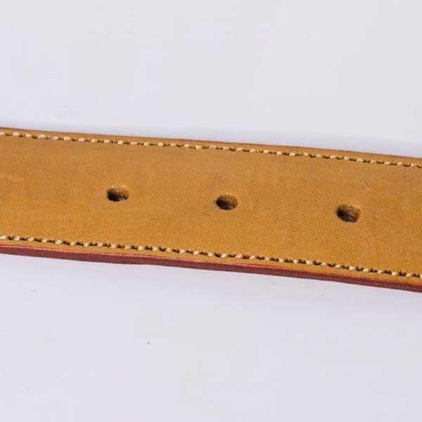 Genuine Leather Tan Men's Belt