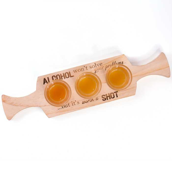 Shot Glasses Paddle