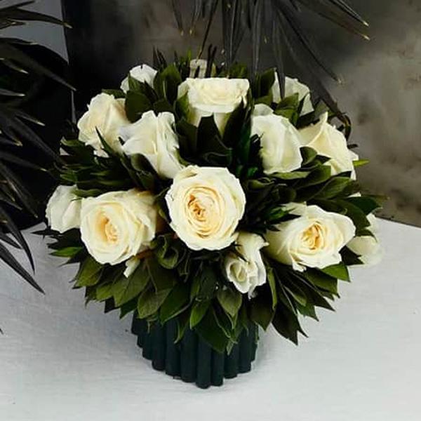 ForeverRoses™ White Pine Arrangement