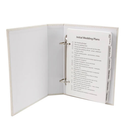 Amore by Juliana® Faux Suede Wedding Planner