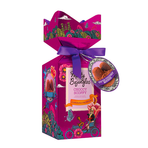 Choccy Scoffy Chocolatey Cocoa Dusted Truffles by Monty, 150g