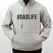 Personalised Dad's Grey Hoodie