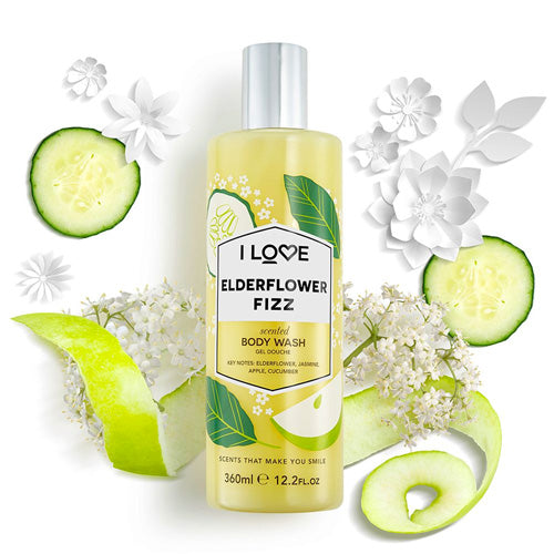 Elderflower Fizz Body Wash – 375ml