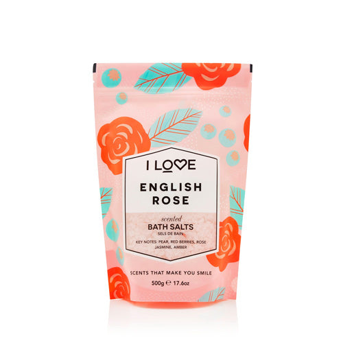 English Rose Bath Salts – 500g