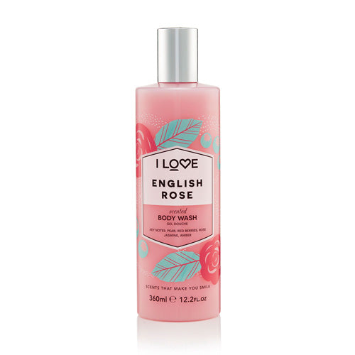 English Rose Body Wash – 350ml
