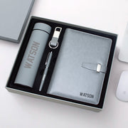 Personalised Grey Business Set