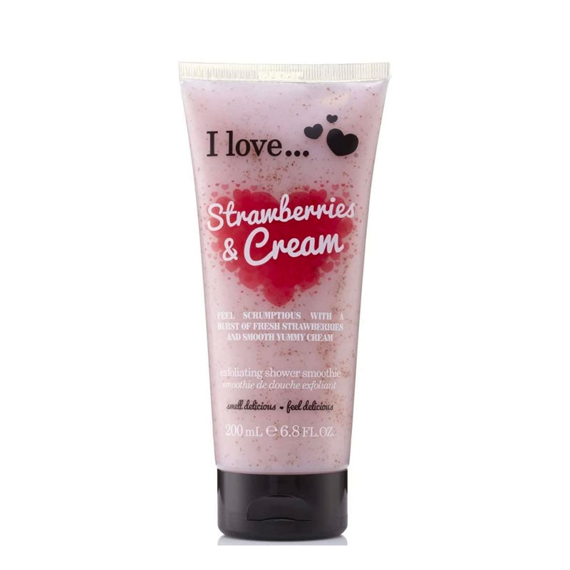 I LOVE Strawberries & Cream Shower Smoothie - 200ml