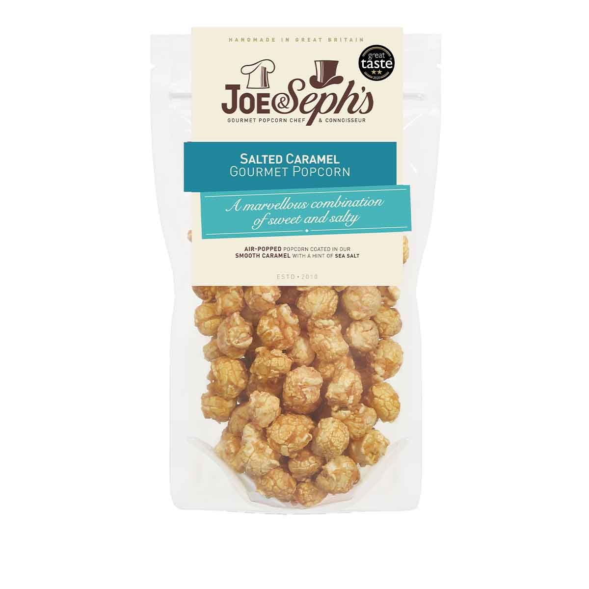 Joe & Seph's - Salted Caramel Popcorn Pouch, 75g