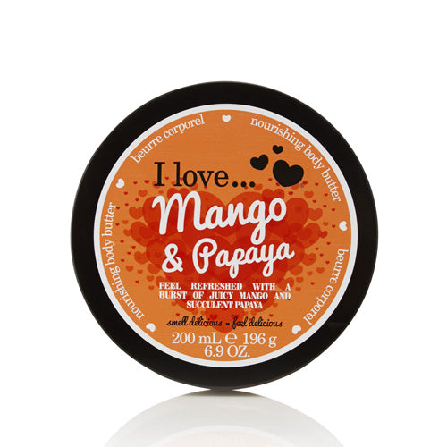 I LOVE Mango & Papaya Body Butter – 200ml